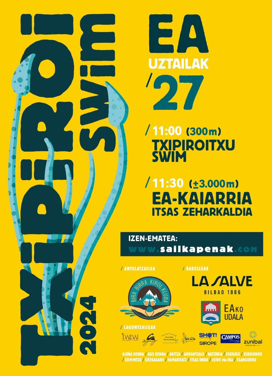 Txipiroi Swim kartela